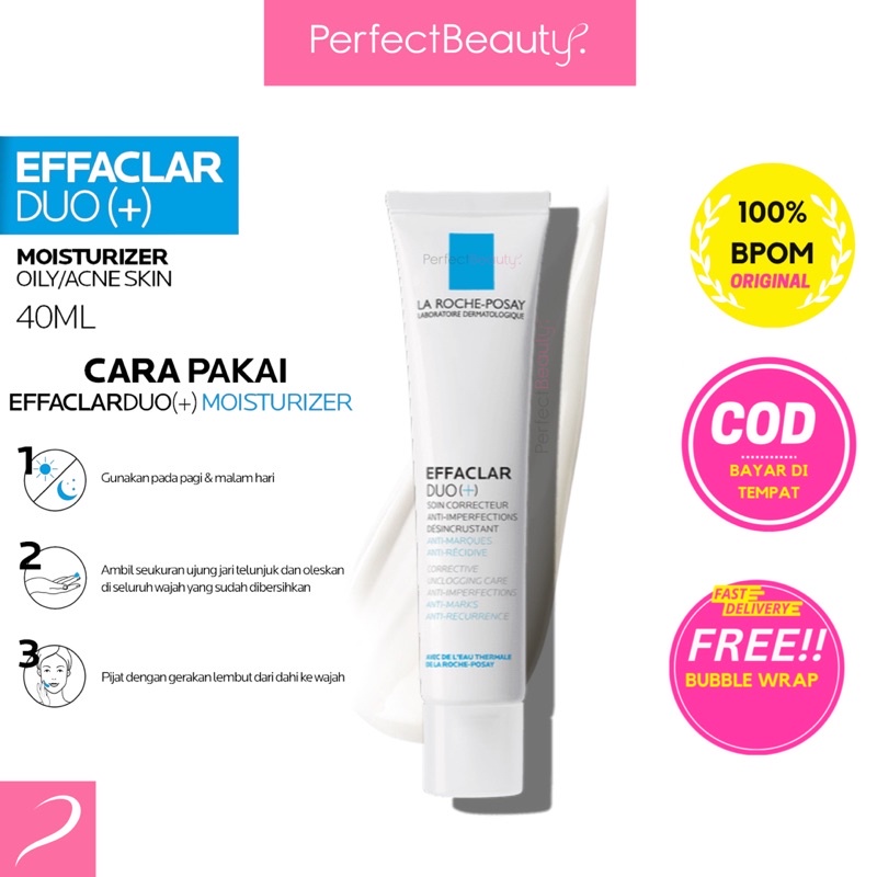 La Roche Posay Effaclar Series (Duo+ Moisturizer/Salicylic Acid Serum/H Iso-Biome/Foaming Gel)