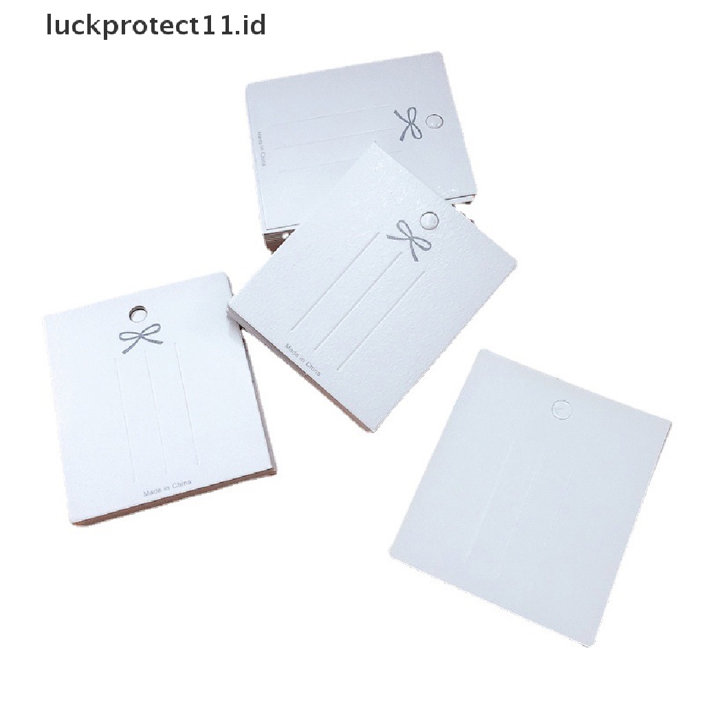 /Fashion Hot// Fashion// 50PCS Kartu Hairpin Card Trinket Bow Display Kartu Kertas Packing Kardus.