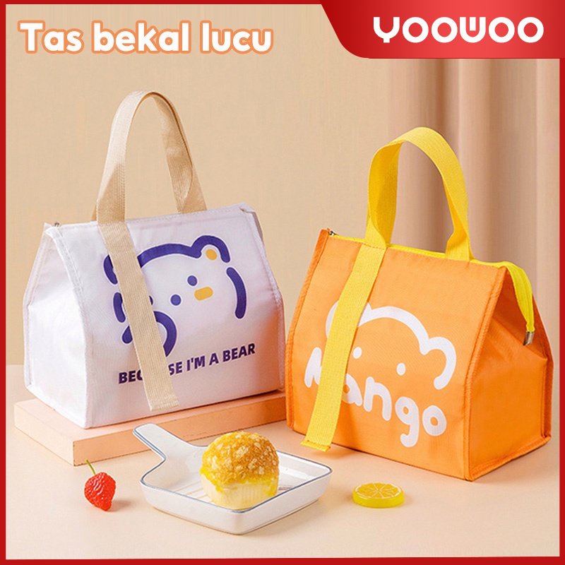 Lunch bag / tas bekal / coolerbag / Tas bekal jinjing / tas bekal portable