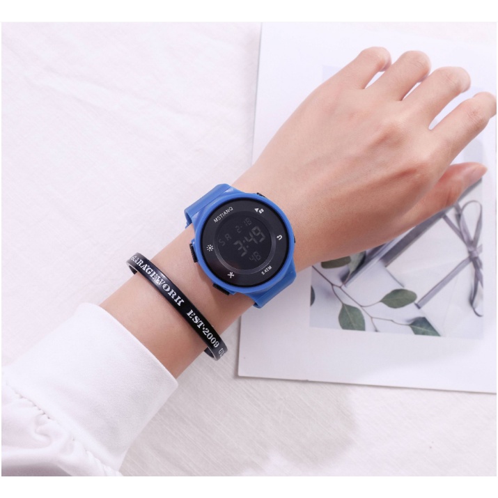 JAM TANGAN SPORT PRIA DAN WANITA STYLE KOREA FASHION / JAM TANGAN COUPLE DIGITAL WATCH JM19