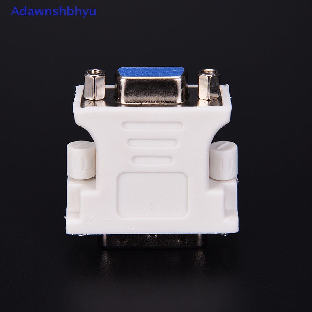 Adhyu Konektor portable hot top dual link DVI-I male Ana24+5Ke VGA female (15-pin) adapter ID