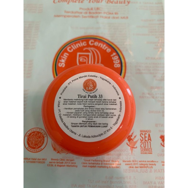 cream Lbc tirai putih 33