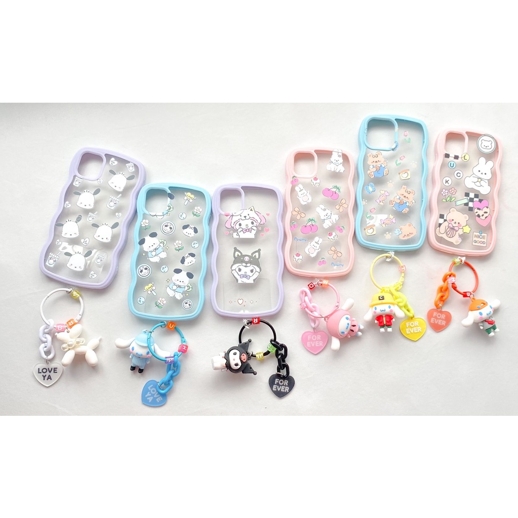 Softcase Motif karakter kitten kitty Casing For Iphone 7+ 8+ Plus X Xs Xr Max 11 12 13 14 Pro Max 14+ 14Plus HH36 DY