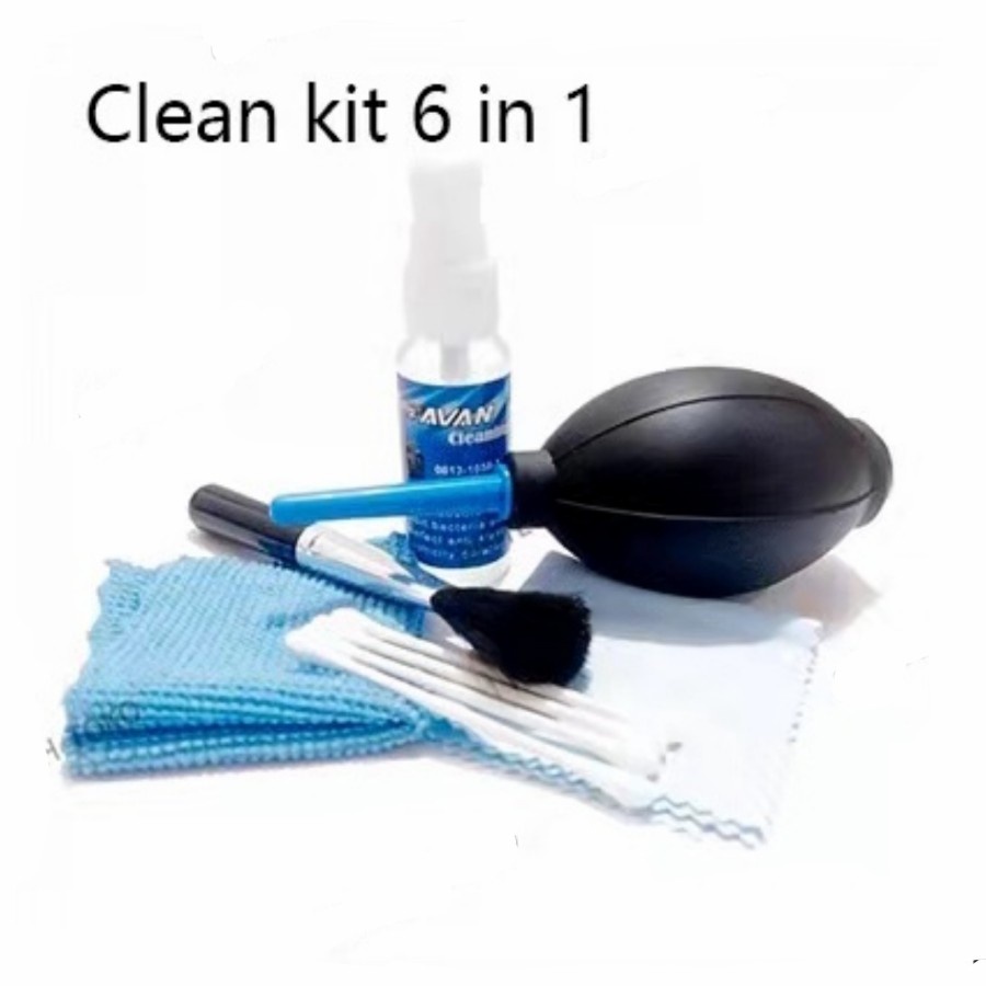 Pembersih Pompa LCD LED Monitor Kamera Laptop Cleaning Cleaner Kit Avan 6in1