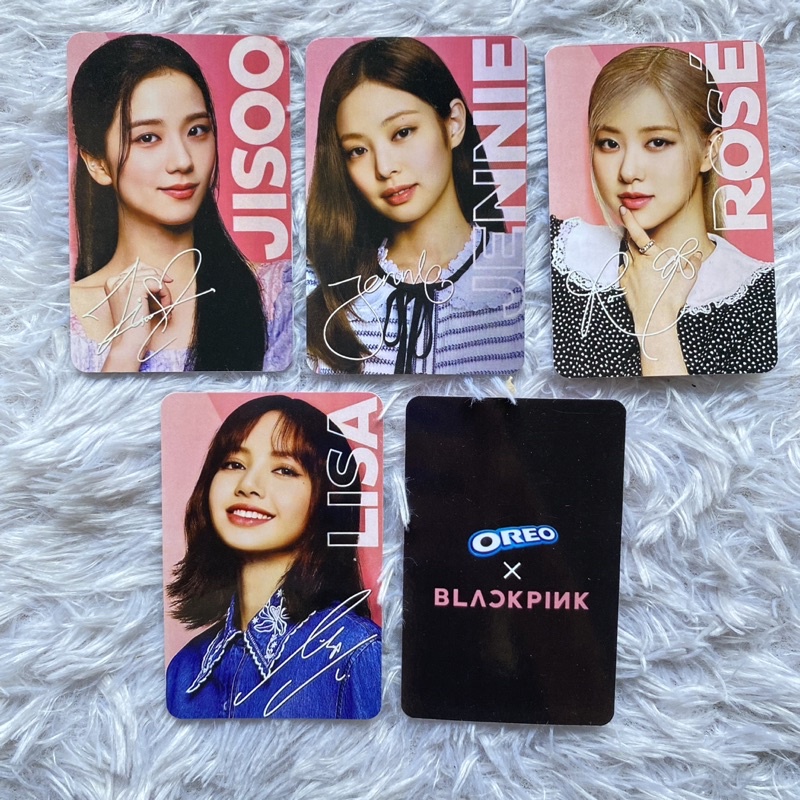 PHOTOCARD BLACKPINK X OREO