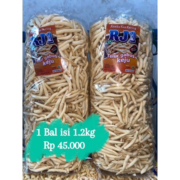 

Telor Gabus Keju 1.2 Kg