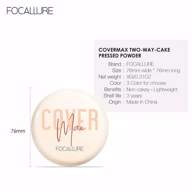 Focallure FA-155 Cover Max Compact Powder