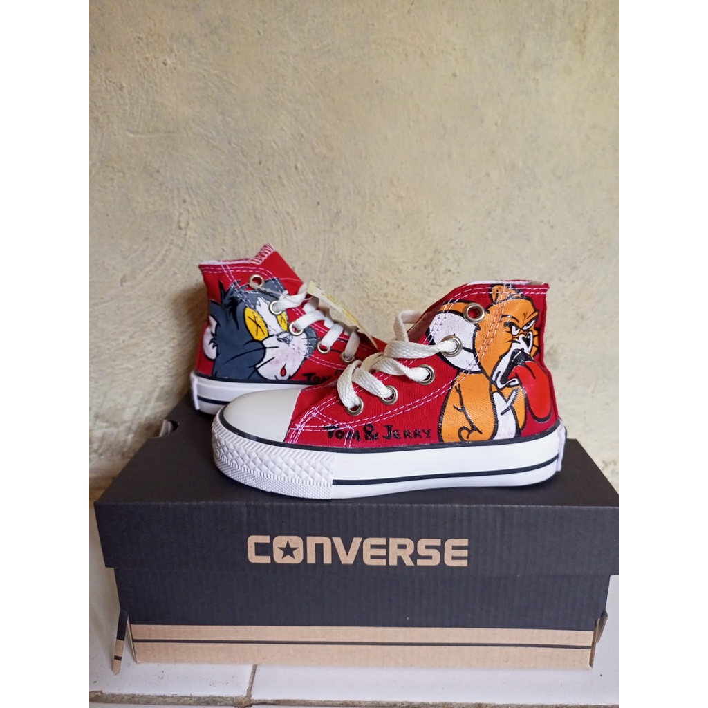 Sepatu Converse Anak karakter Tom &amp; Jerry murah