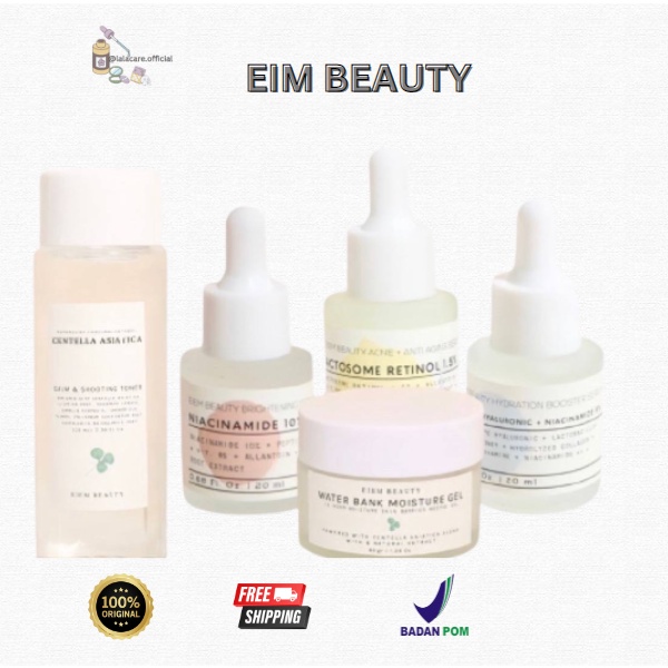 [lala] EIM BEAUTY SERUM WAJAH/ EIM MOISTURZER BPOM