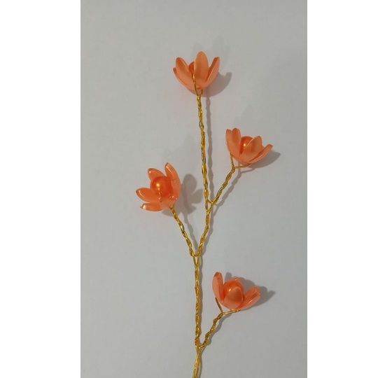 Paket Lusinan Kawat Stoking/kawat lapis Kerajinan Pohon Bonsai Bunga Akrilik