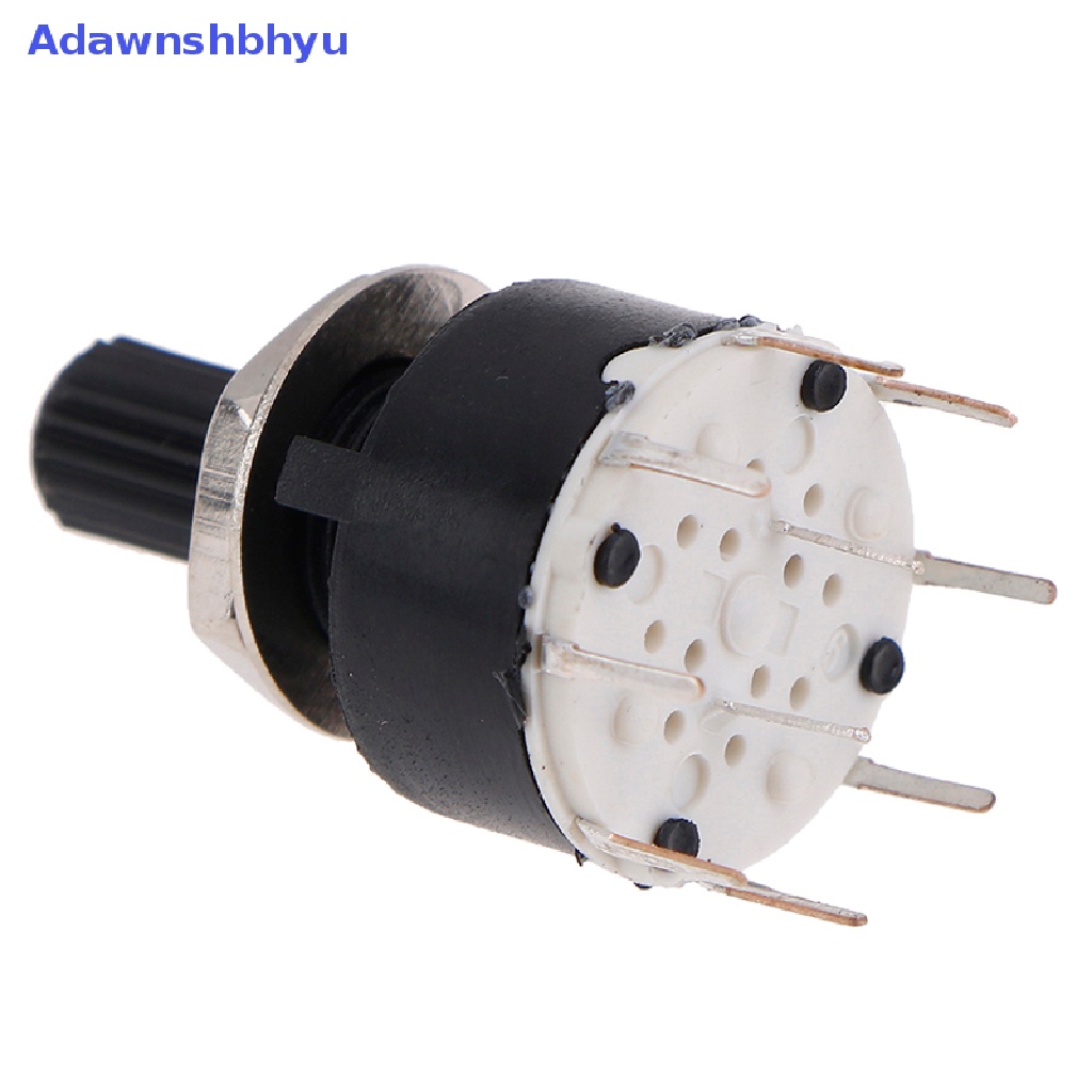 Adhyu SR16MM Saklar Putar 2tiang 34posisi 1tiang5 6 8posisi Axis Band Switch ID