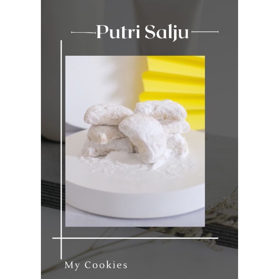 

Putri Salju Premium 350grm / Cookies Premium / Cookies Enak