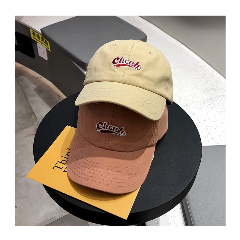 NEXTSTOP-198 Unisex Topi Baseball Pira Wanita Hat Soft Material Bordir Chuch Soft Cotton