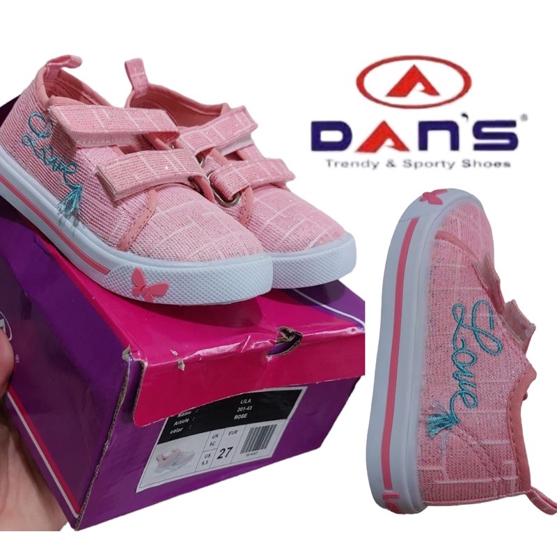 Sepatu anak perempuan DANS original