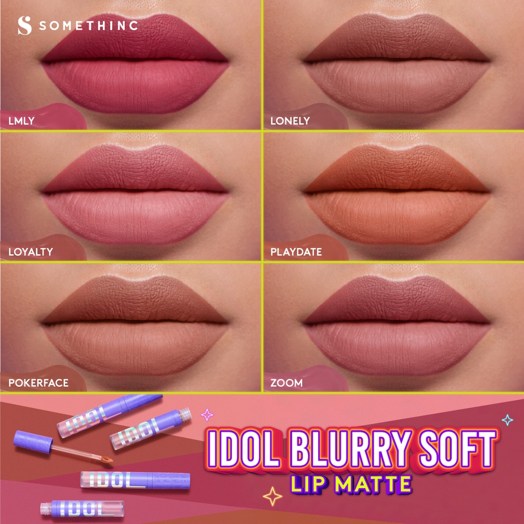 Somethinc Idol Blurry Soft Lip Matte - Lip Cream Matte
