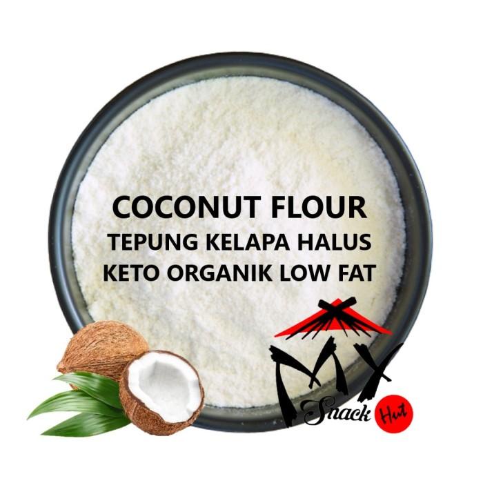 

Coconut Flour 100Gr - Tepung Kelapa Super Halus Keto Organik Low Fat Best Seller