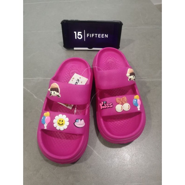 Sandal Wanita Import Sip FUJI Cherry Flower Jelly Korea Non-Slip Soles Best Seller 7816