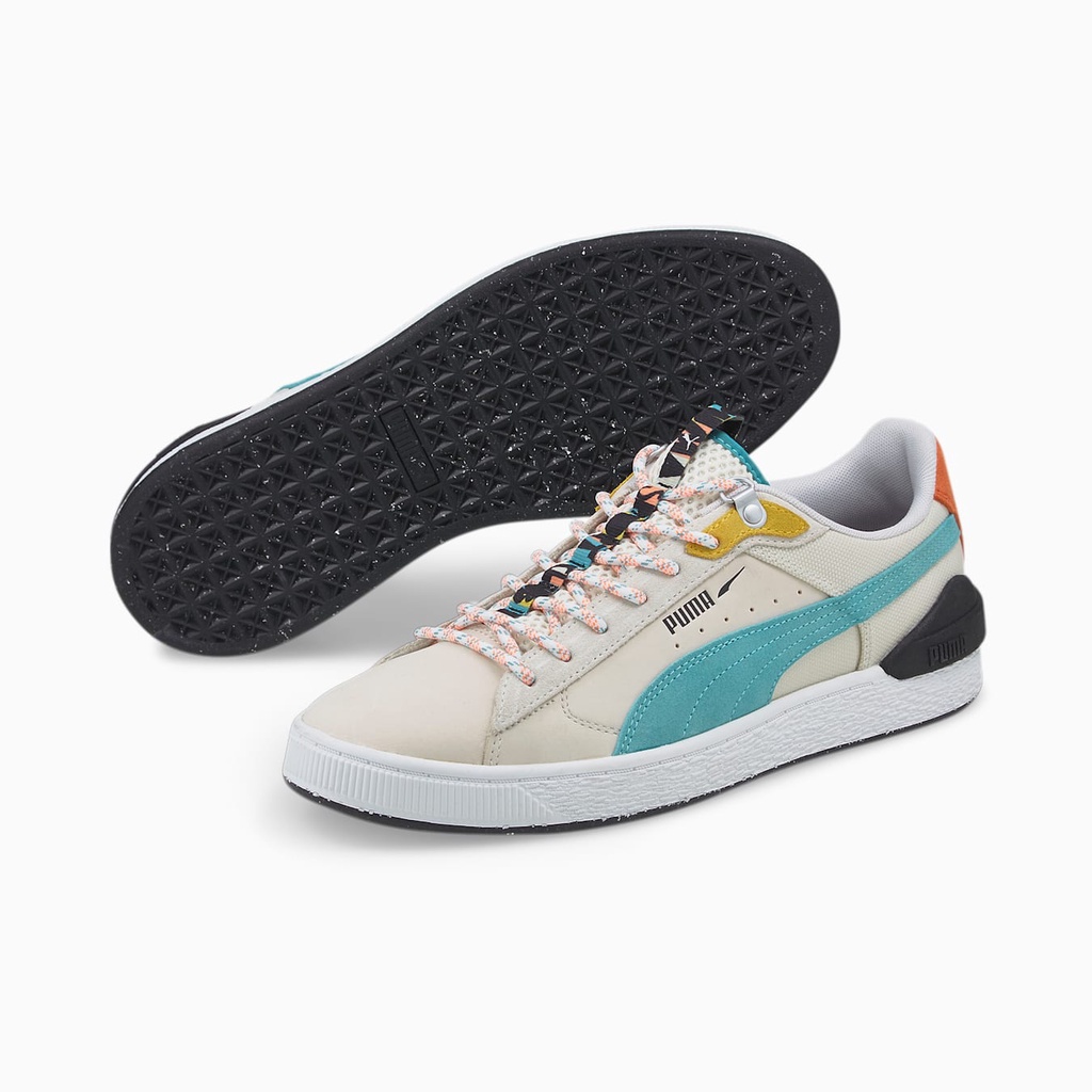 SEPATU PUMA Suede Bloc HC Pristine-Porcelain 383343 01