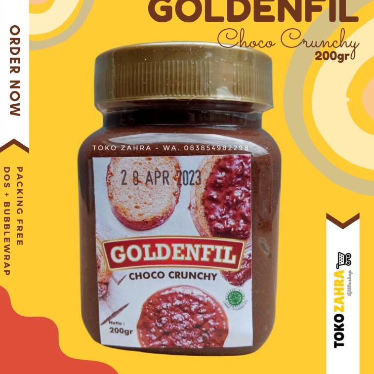 

SERBA MURAH GOLDENFIL CHOCO CRUNCHY share in jar 200gr ✧ 851