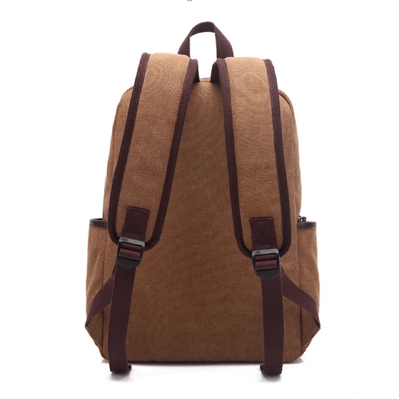 GHbag Klub New Arrival - Tas Ransel Kanvas Lisbon Norfolk Backpack Up to 15 inch - Tas Pria Tas Wanita Daypack