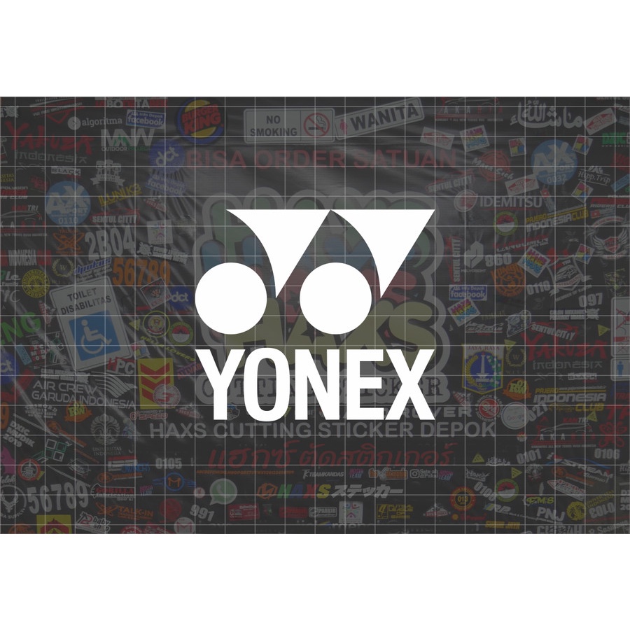 Cutting Sticker Logo Yonex 8 Cm Untuk Motor Mobil V1