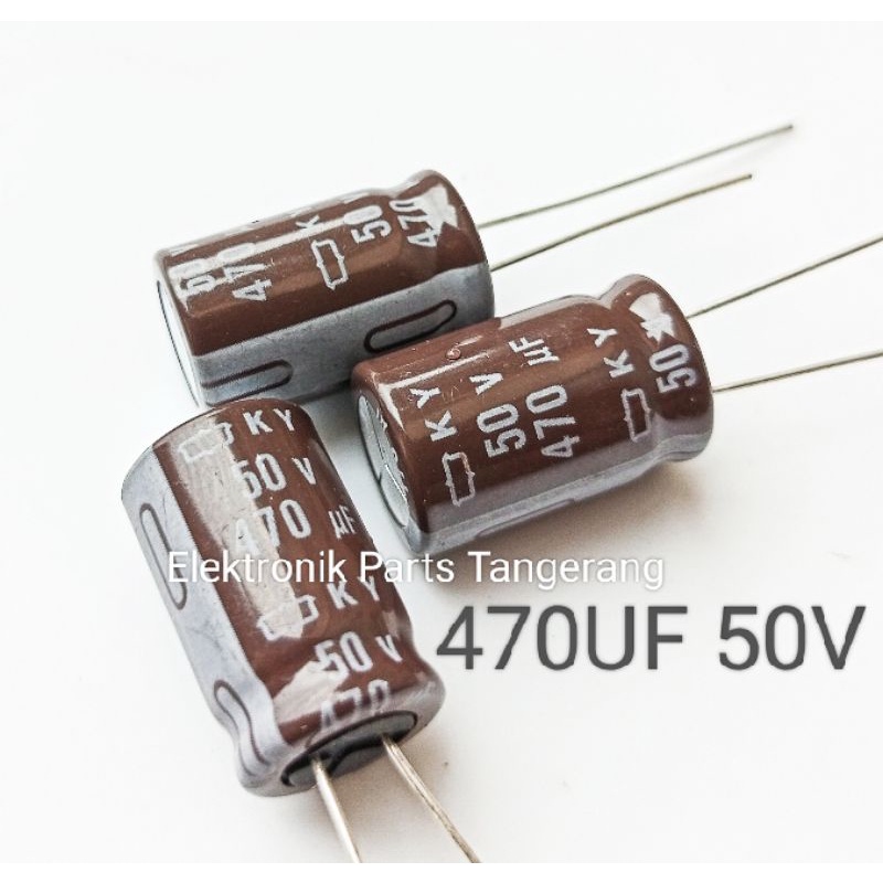 KAPASITOR ELCO 470UF 50V CAPACITOR ELCO 470UF 50V KAPASITOR 470UF 50V CAPACITOR 470UF 50V ELCO 50V 4