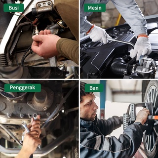 Isku Kunci Shock Set Alat Kunci Pas 61 pcs 24gigi Kunci Torsi Tool Set