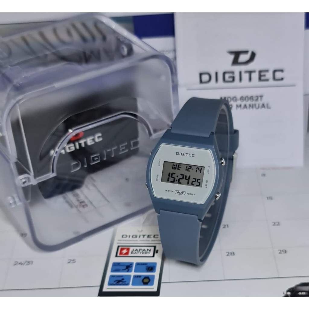 Jam Tangan Wanita Digitec 6062T Original