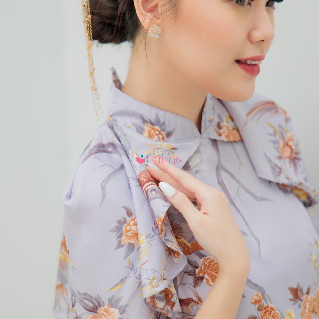 Lotus Flower Choengsam Dress (Imlek Collection)