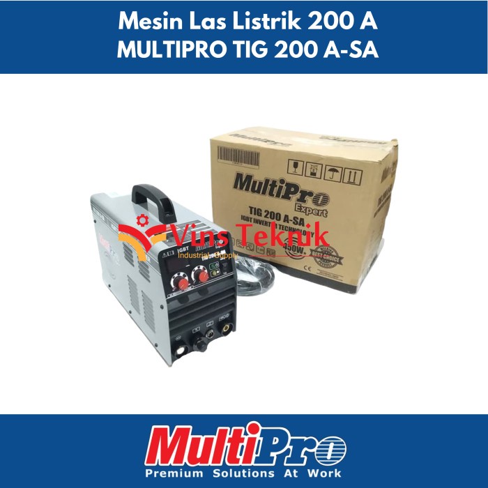 Mesin Las Inverter Tig 200 A-Sa Multipro Tig 200 Asa