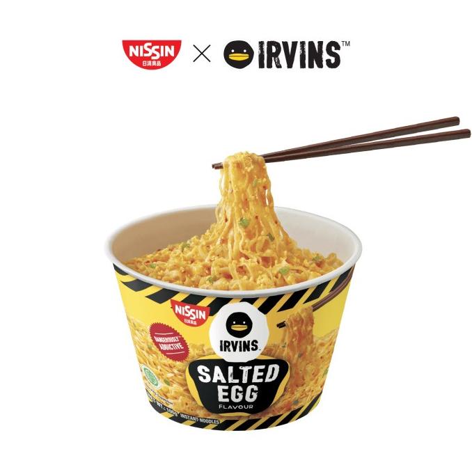 

Lagi Diskon Nissin X Irvins Salted Egg Instant Noodle Bowl Cup Singapore Mie