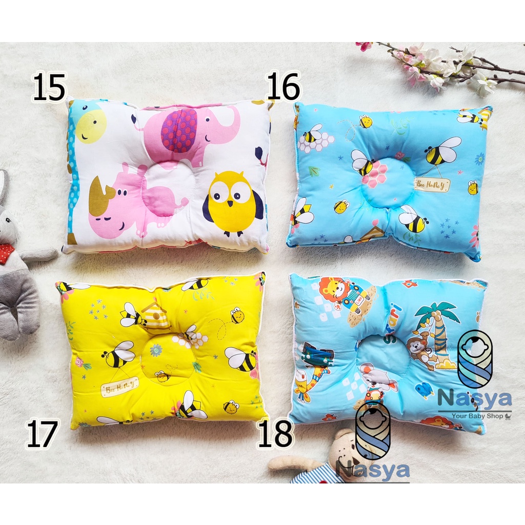 [R-017] Bantal Peyang Bayi Karakter/Bantal bayi lucu murah