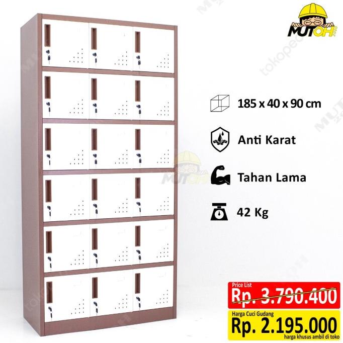 

TREND LOKER BESI LOCKER BESI 18 PINTU LIMITED EDITION