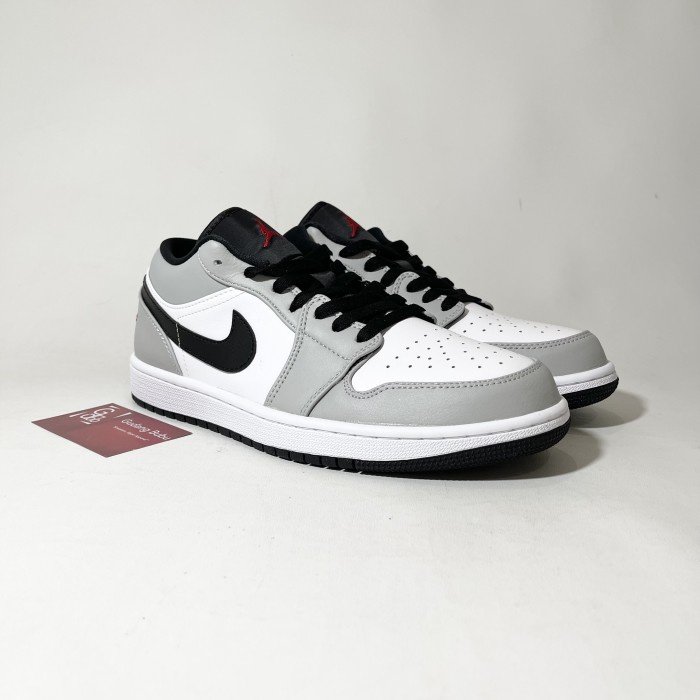 NIKE AIR JORDAN LOW LIGHT SMOKE GREY 100% ORIGINAL MATERIAL GUARANTEE / NIKE AIR JORDAN LOW LIGHT