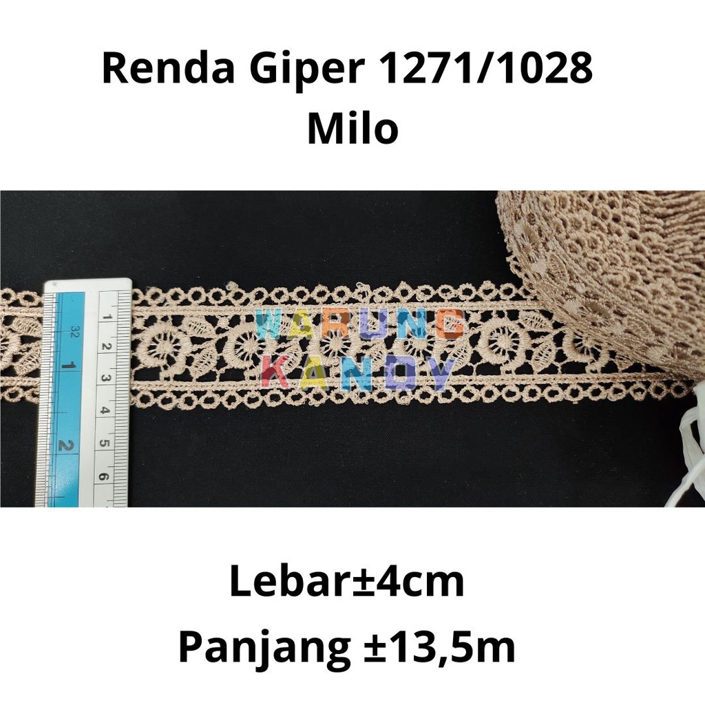 Renda Giper 951 / 1271 4cm Milo