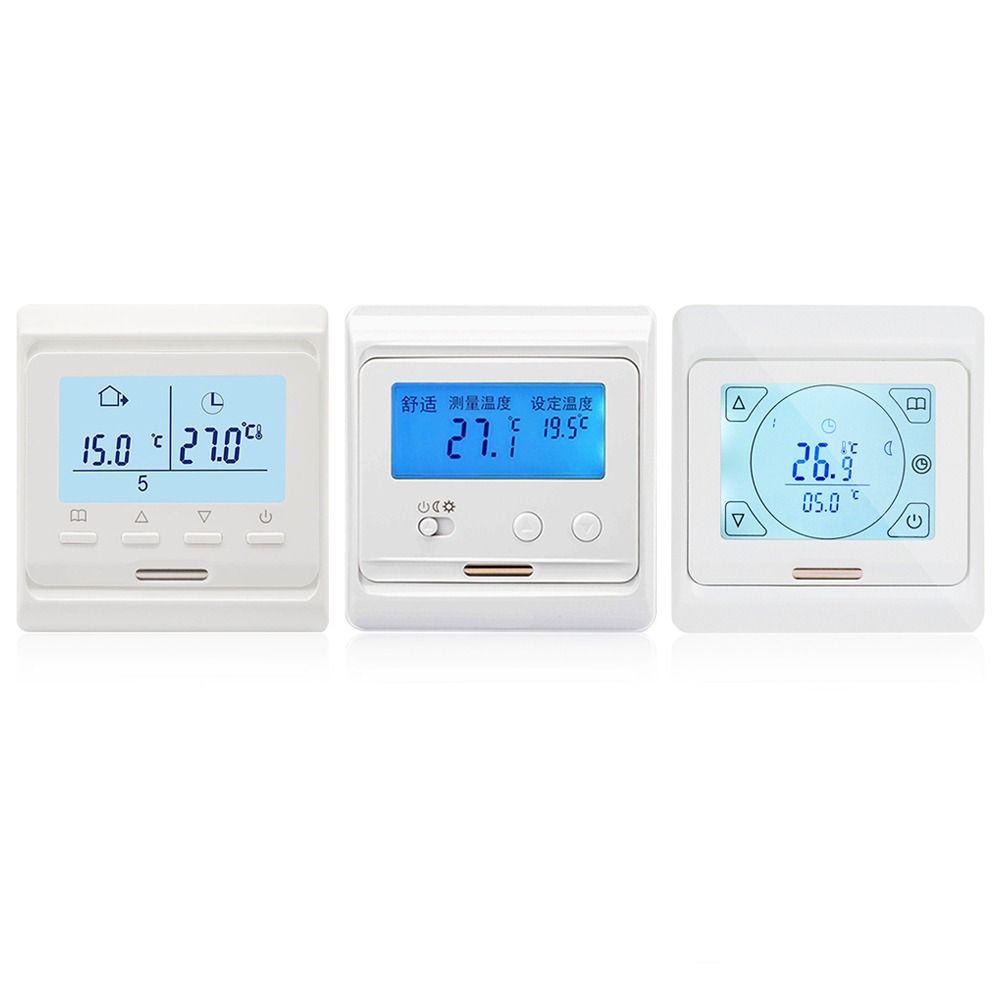 Preva Termometer Digital Rumah Tangga Kualitas Tinggi Tahan Lama Cairan Kristal Instrumen Dinding Gantung Akurat Temp Meter