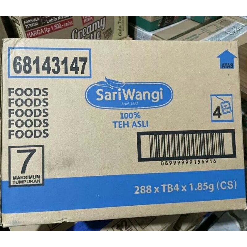 

Teh Celup Sariwangi Sachet 1Dus / Karton isi 288Sachet