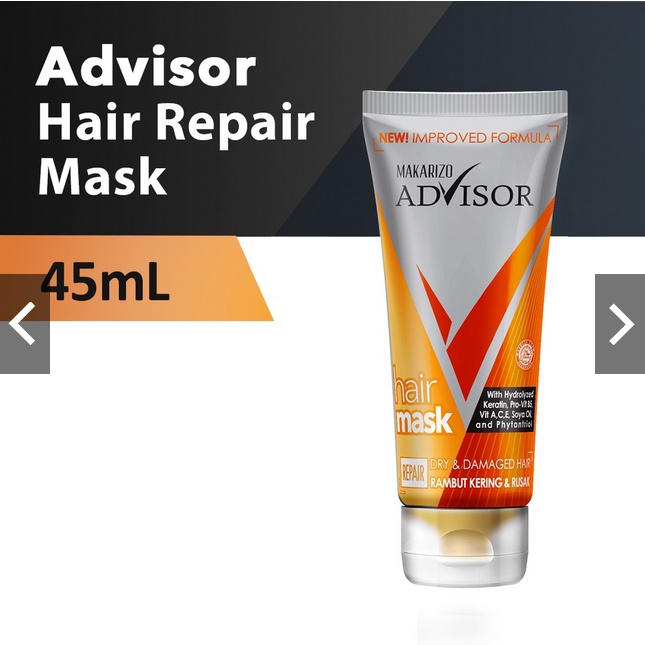 Makarizo Advisor Hair Repair Mask Sachet 15 mL/ TUBE