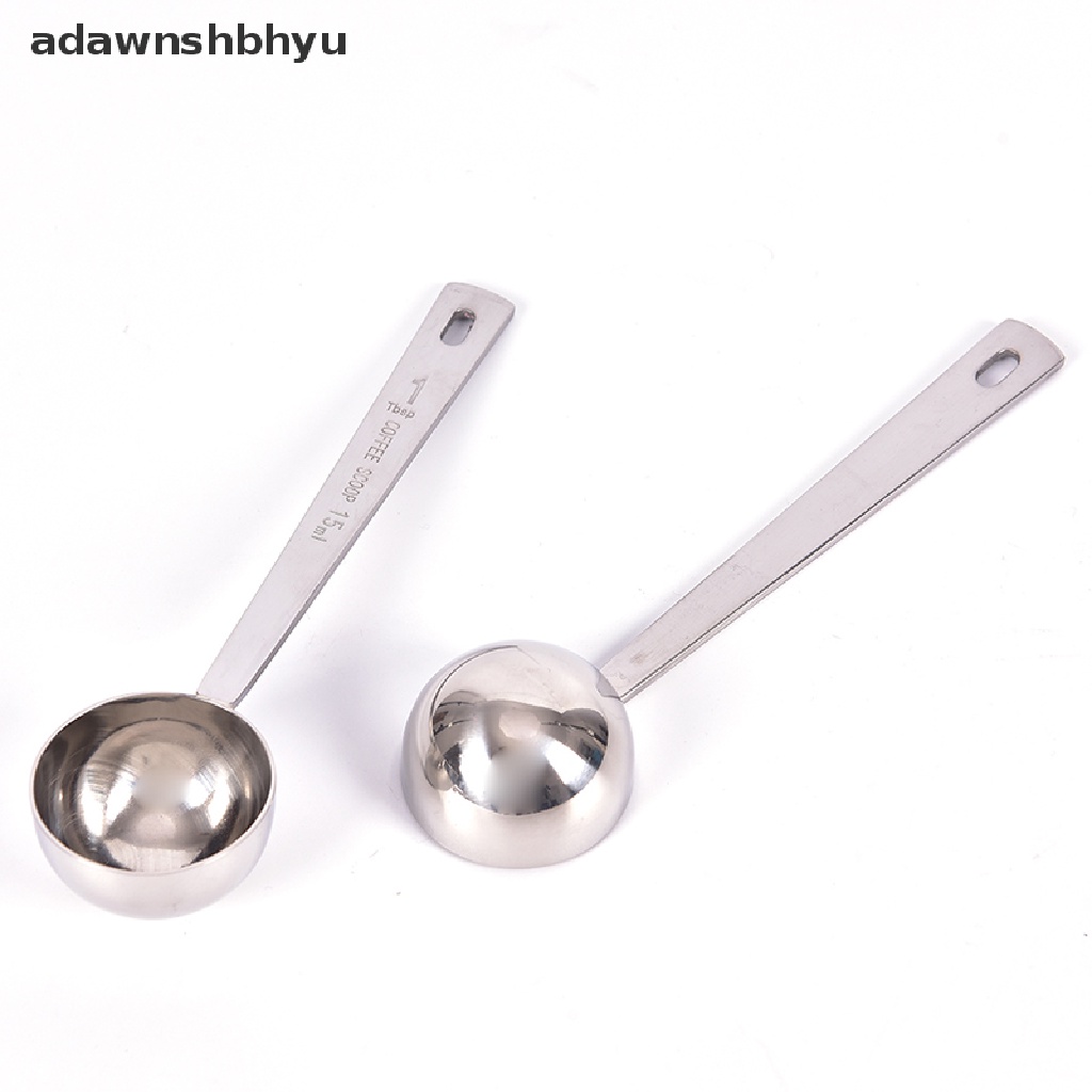 Adawnshbhyu Sendok Takar Kopi Sendok Makan Stainless Steel Scoop Coffee Tea Baking Sugar ID