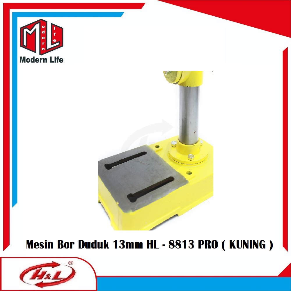 Mesin Bor Duduk 13mm / Bench Drill 13mm H&amp;L PRO 8813