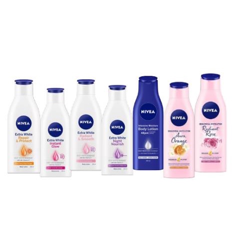 ^ KYRA ^ Nivea Body Lotion Extra White Losion Badan Kulit Cerah dan Cantik Double UV Protection