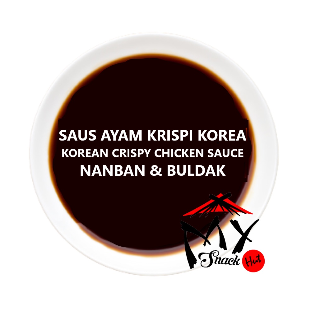 SAUS AYAM KRISPI KOREA 50GR - SAOS NANBAN ORIGINAL BULDAK PEDAS SPICY GORENG CRISPY CHICKEN KARAGE