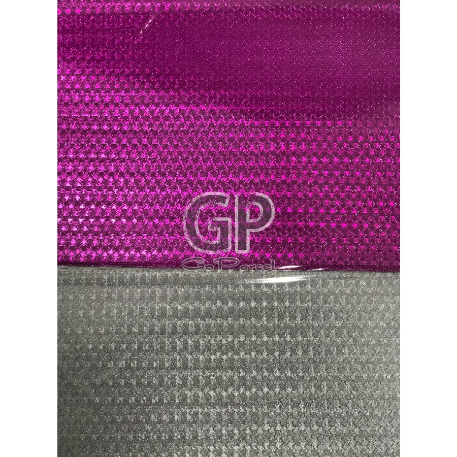 ( 3 Lembar ) PLASTIC METALLIC GLITTER STEEL PATTERN - PLASTIK GLITER METALIK SHINY MENGKILAP MOTIF BESI SILVER GOLD EUSTHATIC CLASSIC VINTAGE