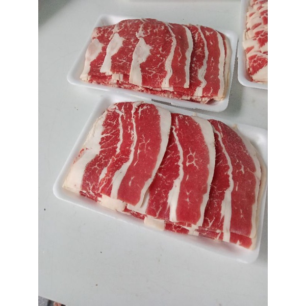 

Beef slice