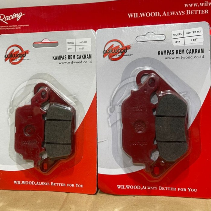 Kampas Rem Depan Belakang Set Yamaha Nmax 155 / All New Nmax Wilwood #Original