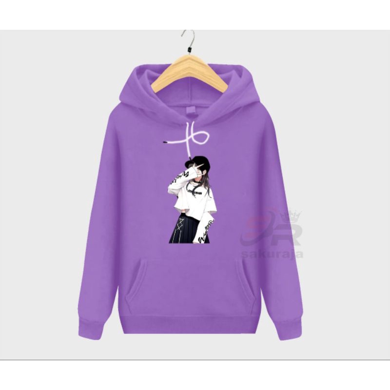 sweater hoodie  anak model Korea kekinian/umur 3-17 tahun