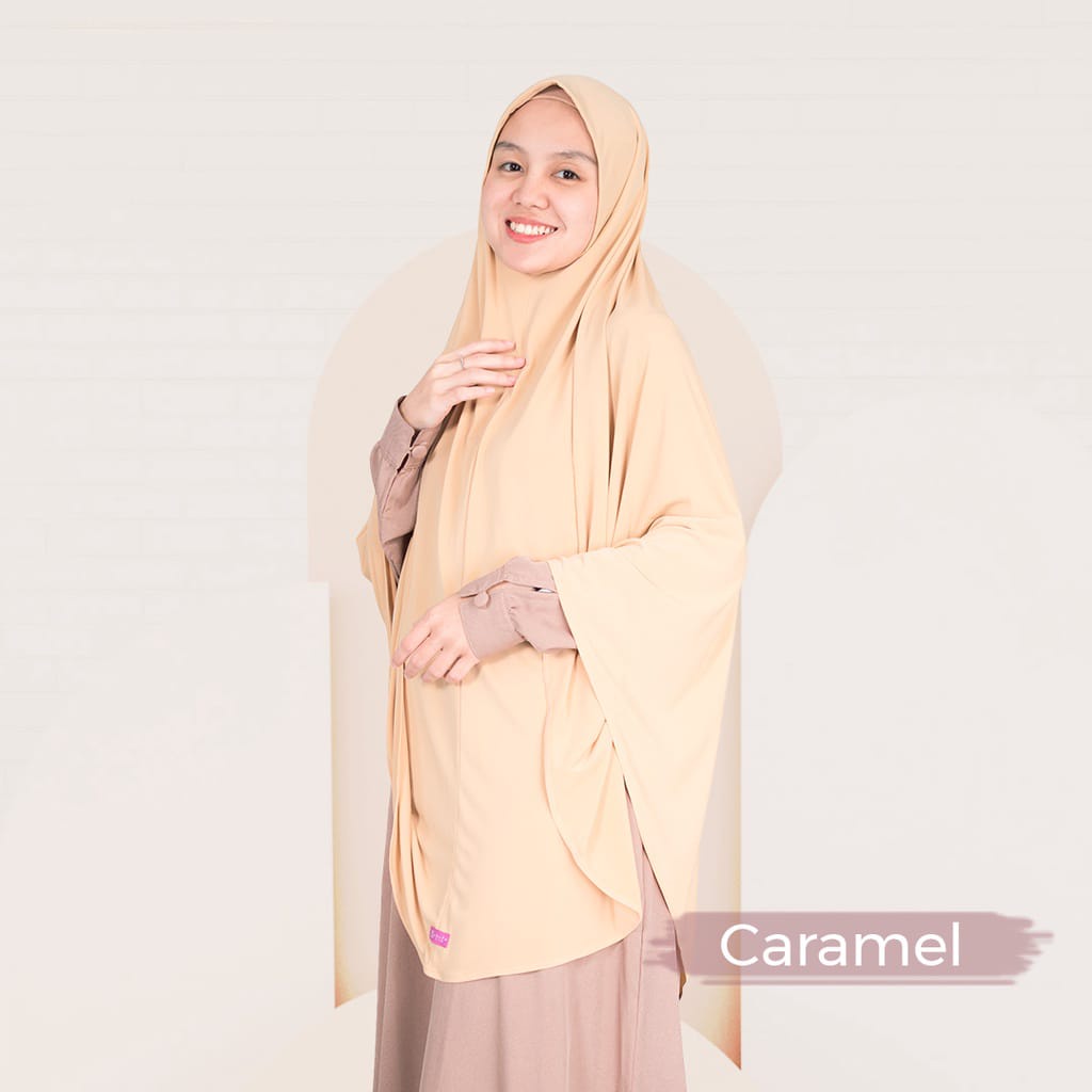 ARAFA HIJAB - KHIMAR LIVIA SIZE XL - HIJAB INSTAN BY ARAFA HIJAB