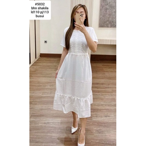 DRESS PUTIH DRESS NATAL - WHITE