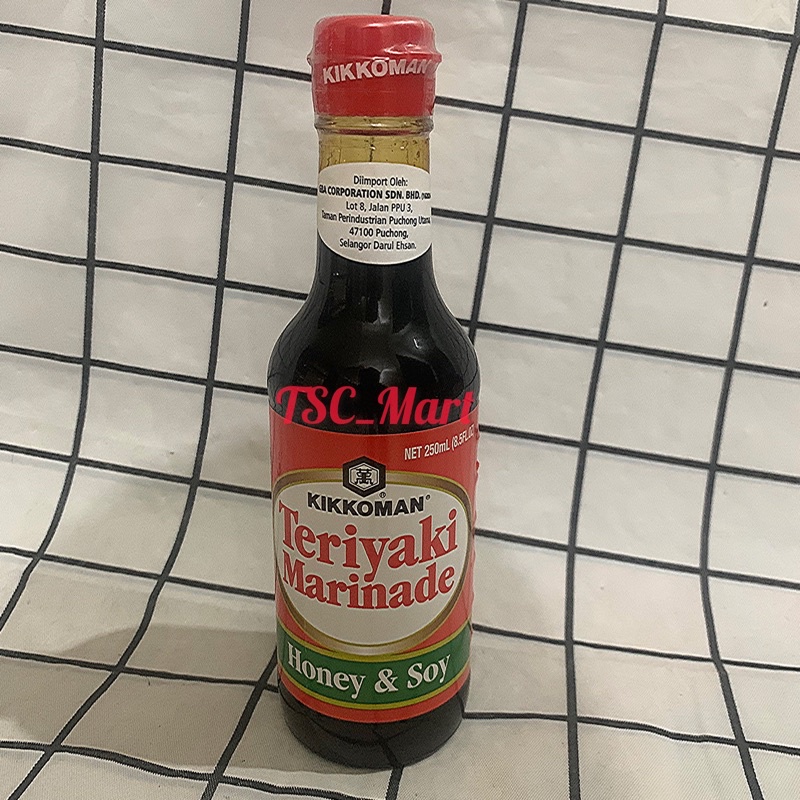 

KIKKOMAN Teriyaki Marinade Honey & Soy 250ml / KIKKOMAN / Marinade / Teriyaki / Original / Honey & Soy