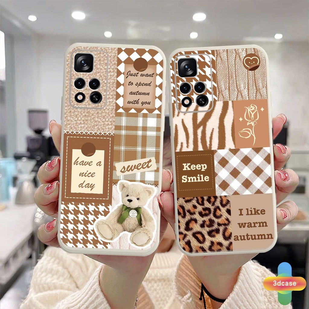 Casing TPU Xiaomi Redmi Note 9 8 10 10S 9 PRO MAX 9S POCO C3 C31 X3 NFC X3 PRO M3 9 9C NFC 9A 9i 9T 9AT 9 PRO Power 9ACTIV 10X POCO M2 PRO Motif Bunga